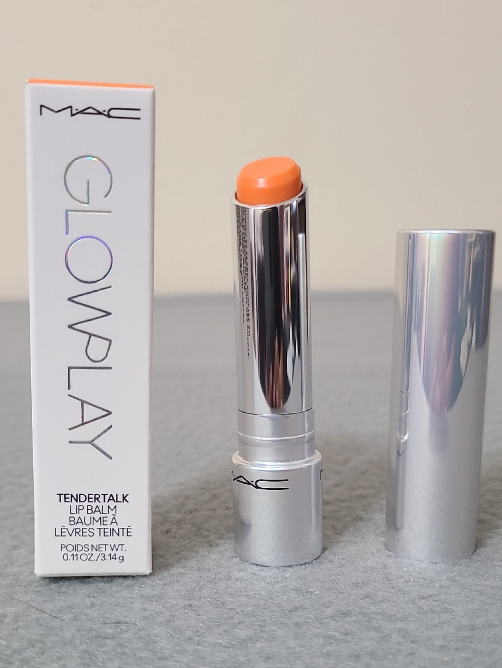 MAC Cosmetics Glowplay Tendertalk Lip Balm - Oops! 461 NEW IN BOX